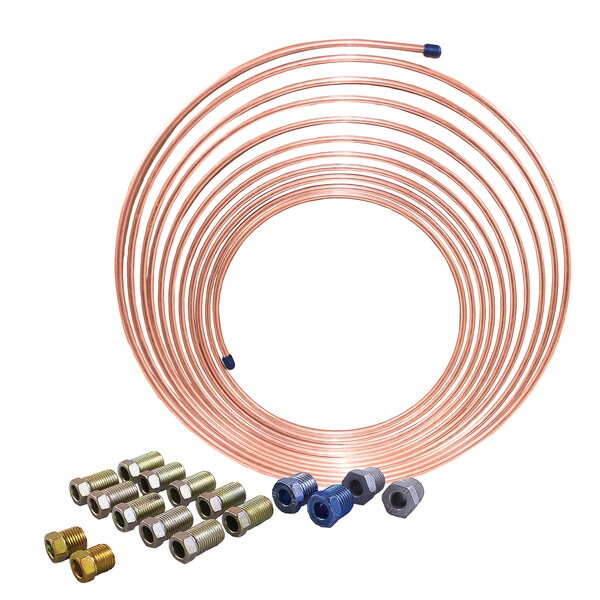 Ags NiCopp Nickle Copper Brake Line Coil Kit 1/4" x 25" CNC-425K - main
